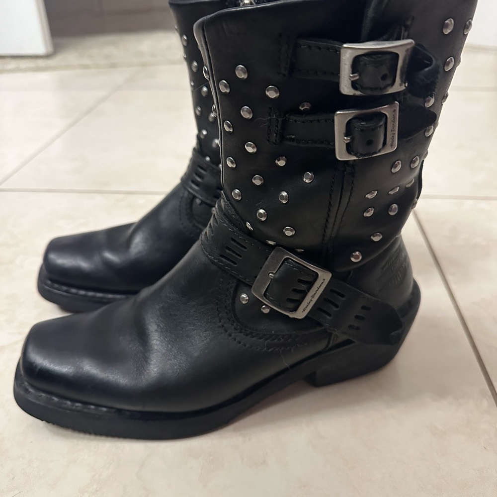 Harley Davidson riding boots size 7